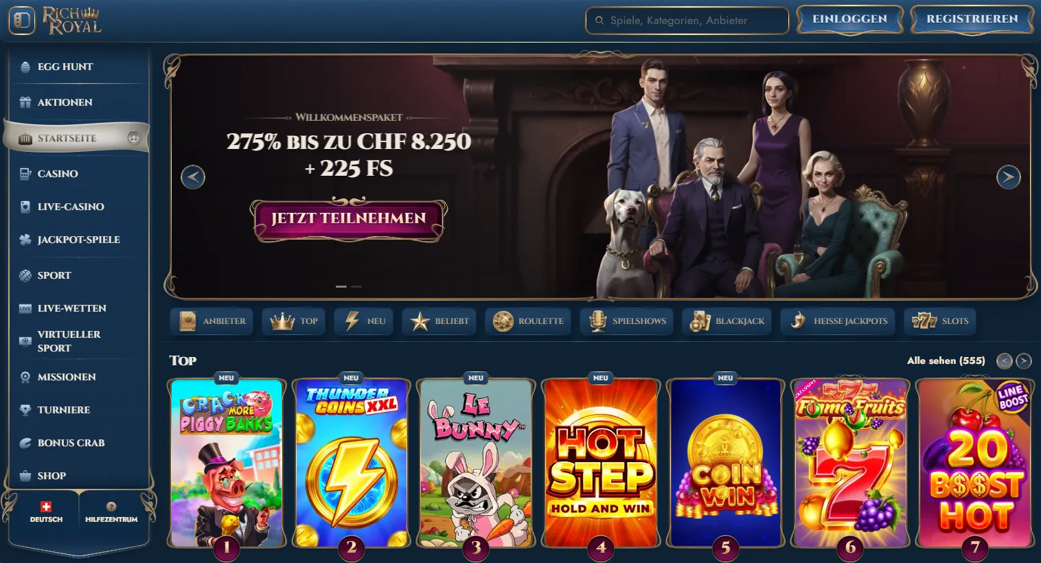 Online Casinos Schweiz rechtlicher Rahmen Gesetz ESBK Lizenz Schweiz